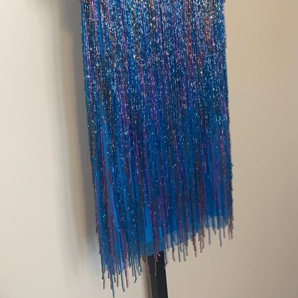 Liv Foster Beaded One Shoulder Mini Dress - Picture 5 of 12